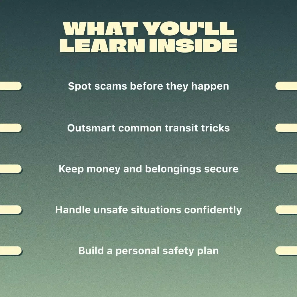 Travel Security & Scam Awareness Guide | Digital Safety Handbook for Tourists, Solo Travelers & Business Trips