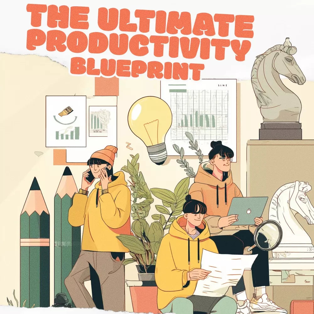 The Ultimate Productivity Blueprint | Digital Productivity Guide for Goal Setting, Time Management & Daily Routines