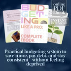 Budgeting Like a Pro: Complete eBook – Personal Finance Planner, Zero-Based Budgeting, 50/30/20, Pay-Yourself-First, Debt Payoff & Savings Plan